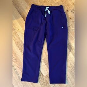 Figs Purple Jam Yola High Waisted pants